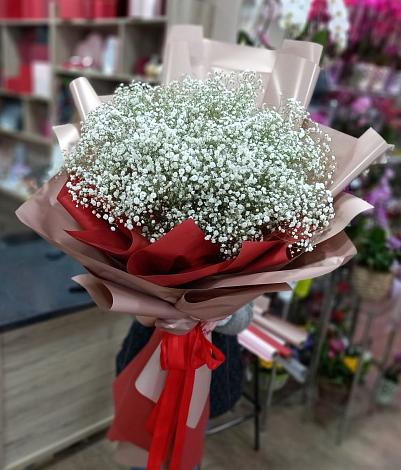 Букет цветов из: Гипсофила в Песь
