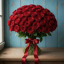 Букет Красные розы Блэк Меджик в Песь