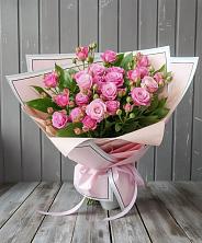 Букет Розовый кустик в Песь