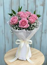 Букет цветов из:  Розы в Песь