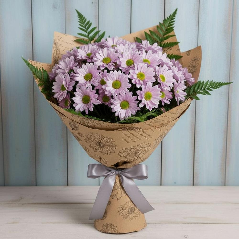 Букет цветов из: Хризантемы в Песь