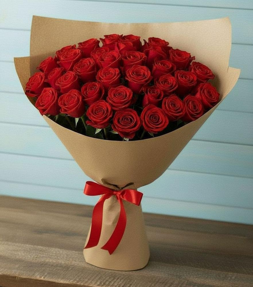 Букет Красные розы Милано в Песь
