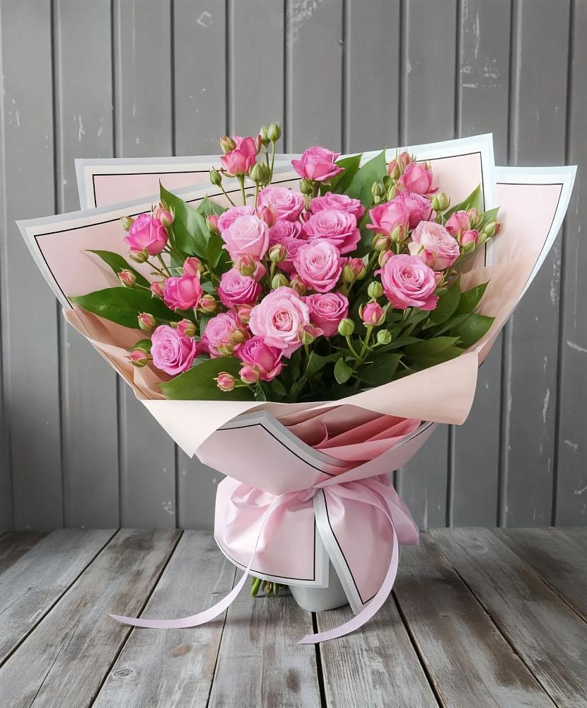 Букет Розовый кустик в Песь