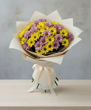 Букет цветов из:  Хризантемы в Песь